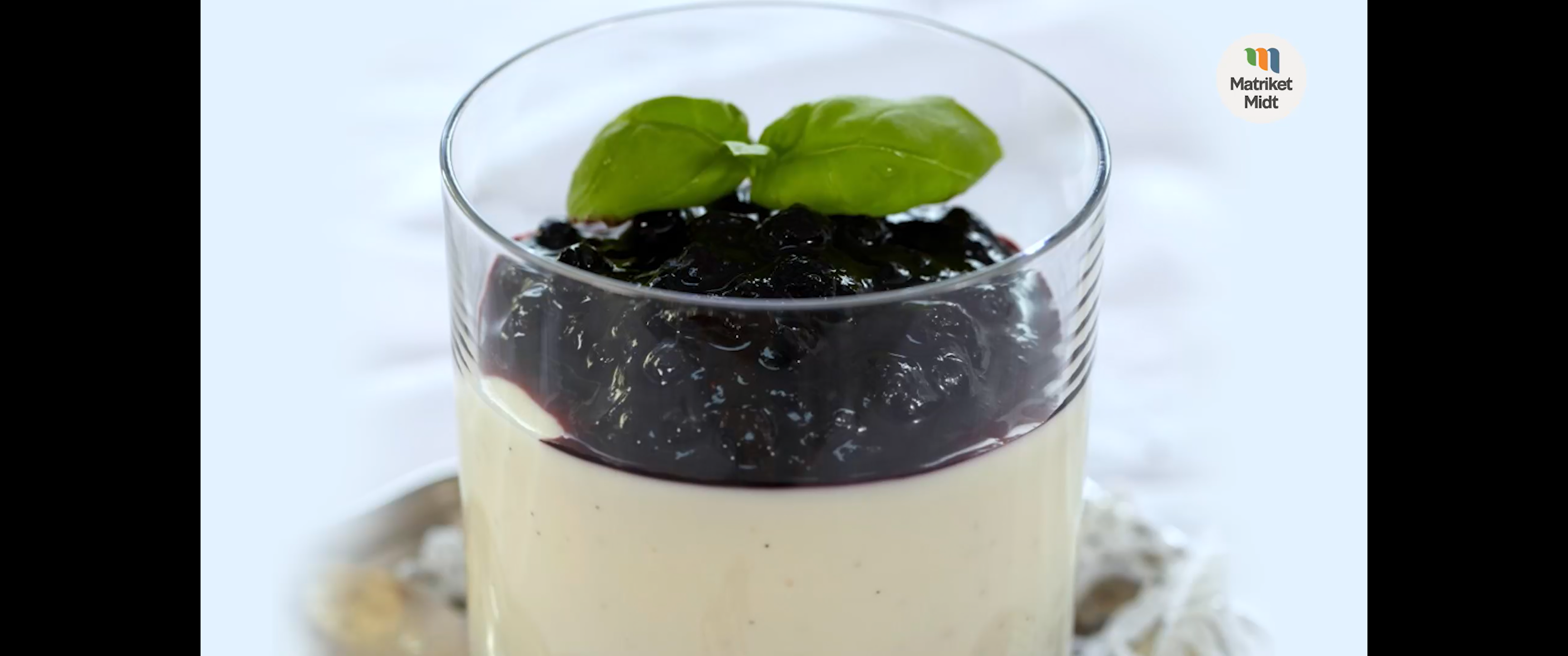 Panna Cotta med hvit sjokolade